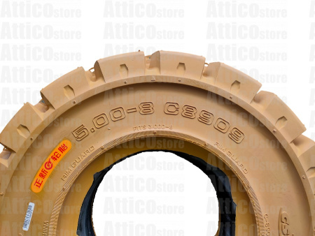 Шина цельнолитая CST 5.00-8 C8909 NM